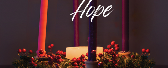 Advent candle of hope