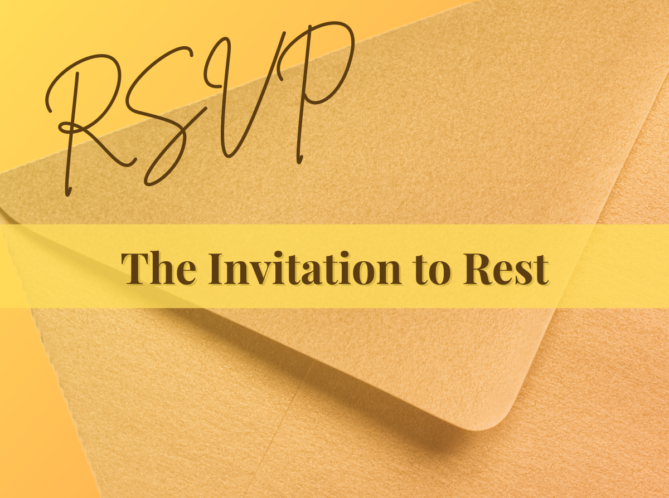 Invitation to rest