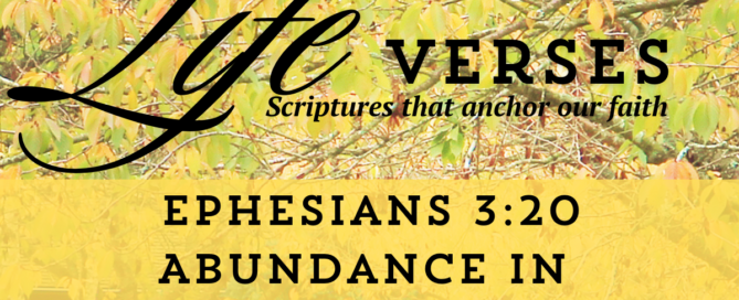 Ephesians 3:20 Abundance in Every Season