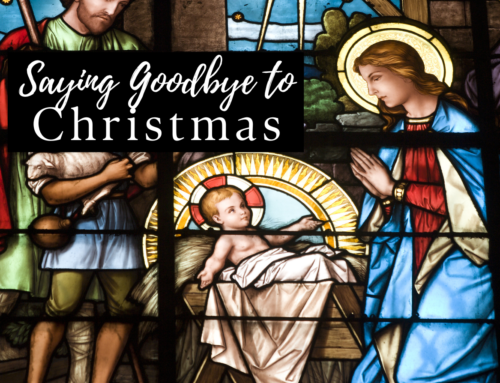 Saying Goodbye to Christmas